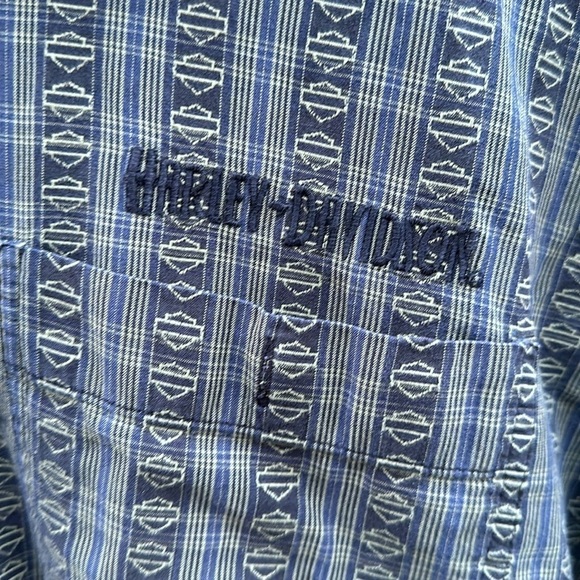 Harley Davidson, short sleeve button-down size extra large - Picture 2 of 7
